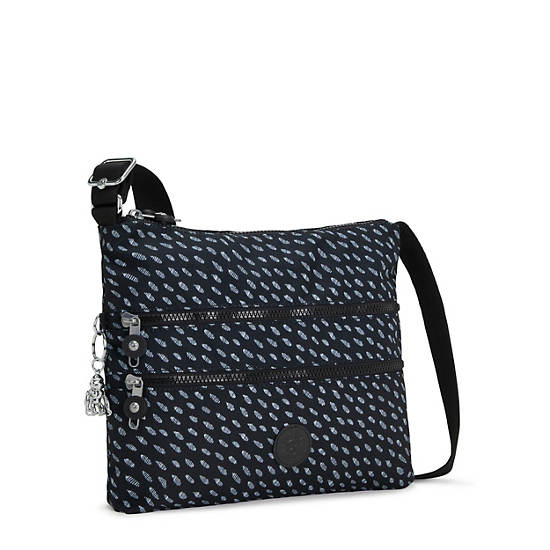 Kipling Alvar Printed Crossbodytassen Zwart Wit | België 2145AH